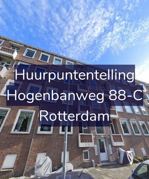 Foto gevel Huurpuntentelling voor Hogenbanweg 88-C, Rotterdam