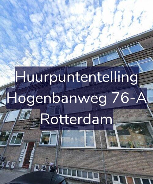 Foto gevel Huurpuntentelling voor Hogenbanweg 76-A, Rotterdam