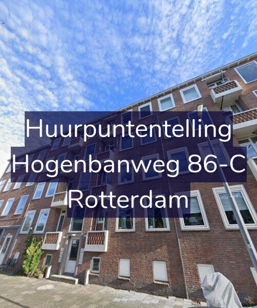 Foto gevel Huurpuntentelling voor Hogenbanweg 86-C, Rotterdam