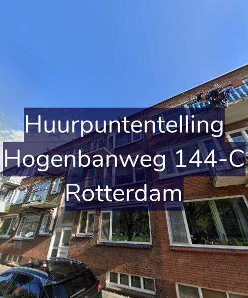 Foto gevel Huurpuntentelling voor Hogenbanweg 144-C, Rotterdam