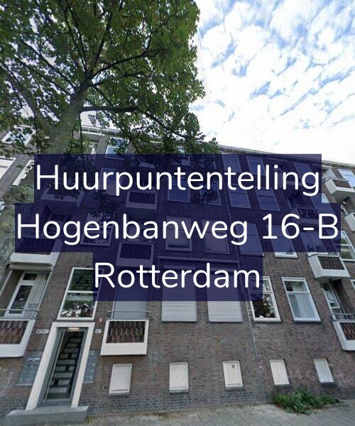 Foto gevel Huurpuntentelling voor Hogenbanweg 16-B, Rotterdam