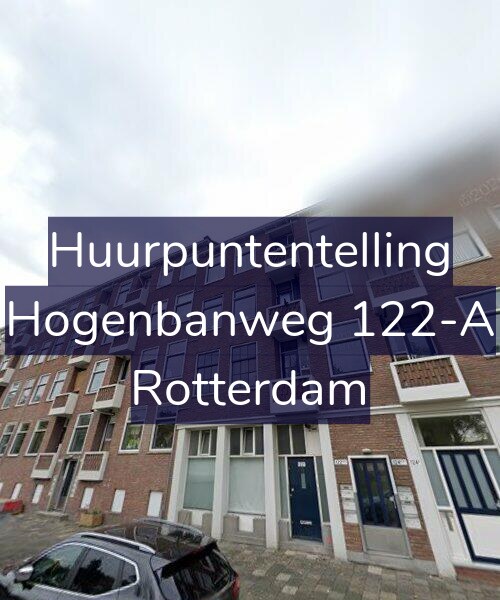 Foto gevel Huurpuntentelling voor Hogenbanweg 122-A, Rotterdam