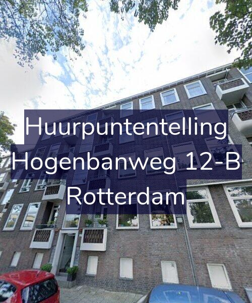 Foto gevel Huurpuntentelling voor Hogenbanweg 12-B, Rotterdam