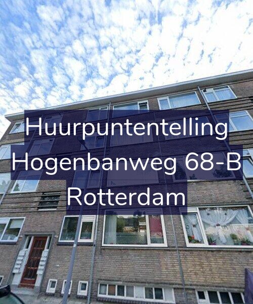 Foto gevel Huurpuntentelling voor Hogenbanweg 68-B, Rotterdam