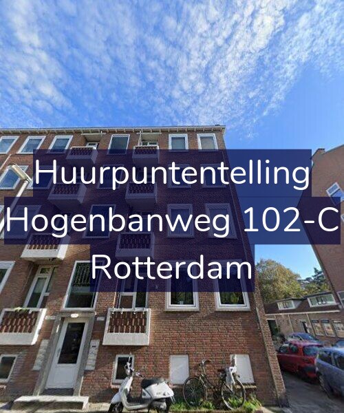 Foto gevel Huurpuntentelling voor Hogenbanweg 102-C, Rotterdam