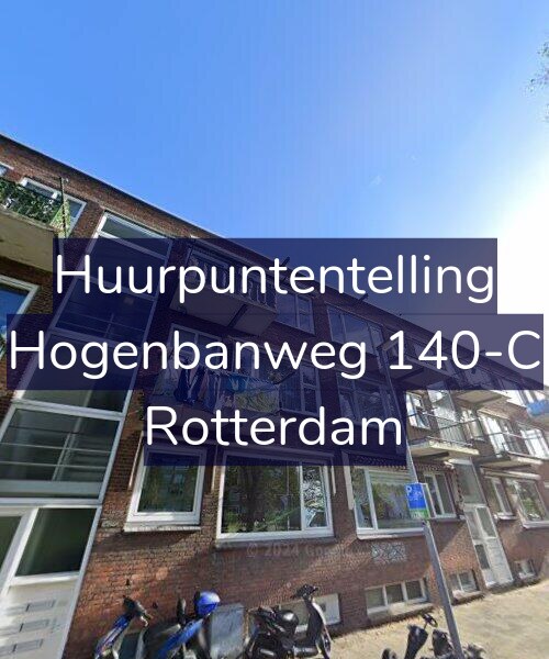 Foto gevel Huurpuntentelling voor Hogenbanweg 140-C, Rotterdam