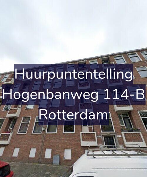 Foto gevel Huurpuntentelling voor Hogenbanweg 114-B, Rotterdam