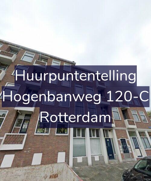 Foto gevel Huurpuntentelling voor Hogenbanweg 120-C, Rotterdam