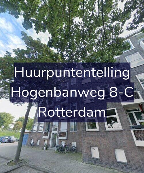 Foto gevel Huurpuntentelling voor Hogenbanweg 8-C, Rotterdam