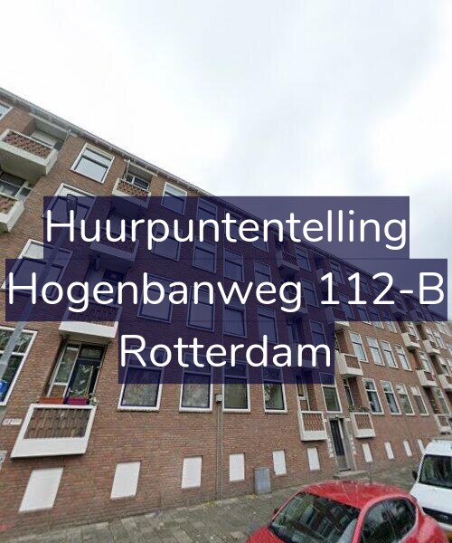 Foto gevel Huurpuntentelling voor Hogenbanweg 112-B, Rotterdam