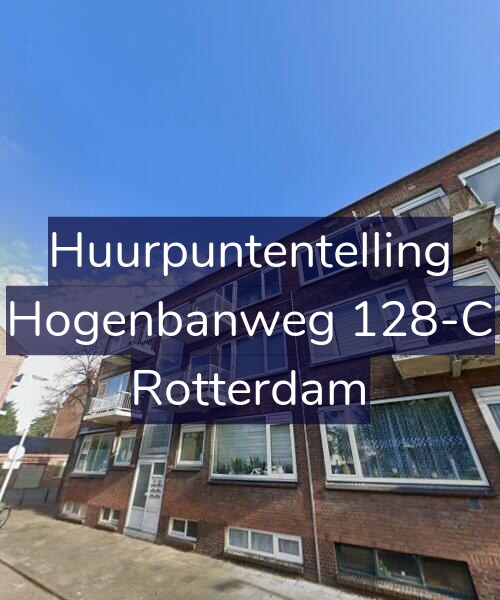Foto gevel Huurpuntentelling voor Hogenbanweg 128-C, Rotterdam
