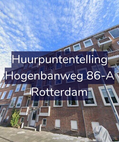 Foto gevel Huurpuntentelling voor Hogenbanweg 86-A, Rotterdam