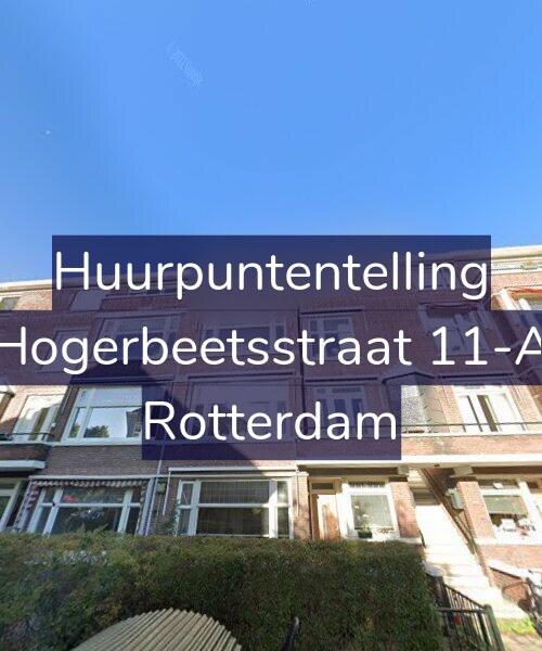 Foto gevel Huurpuntentelling voor Hogerbeetsstraat 11-A, Rotterdam