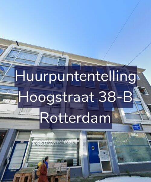 Foto gevel Huurpuntentelling voor Hoogstraat 38-B, Rotterdam