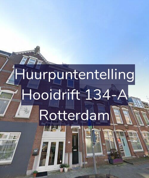 Foto gevel Huurpuntentelling voor Hooidrift 134-A, Rotterdam