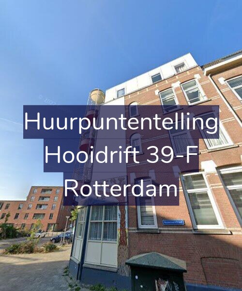 Foto gevel Huurpuntentelling voor Hooidrift 39-F, Rotterdam