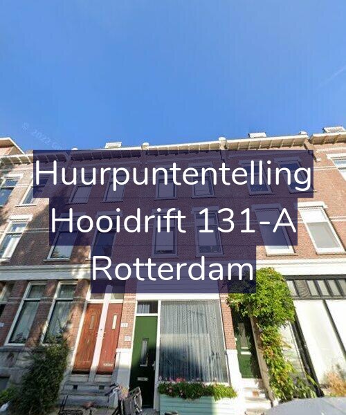 Foto gevel Huurpuntentelling voor Hooidrift 131-A, Rotterdam