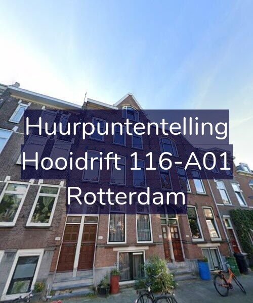 Foto gevel Huurpuntentelling voor Hooidrift 116-A01, Rotterdam