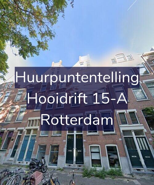 Foto gevel Huurpuntentelling voor Hooidrift 15-A, Rotterdam