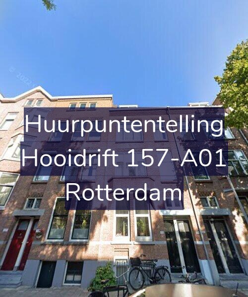 Foto gevel Huurpuntentelling voor Hooidrift 157-A01, Rotterdam