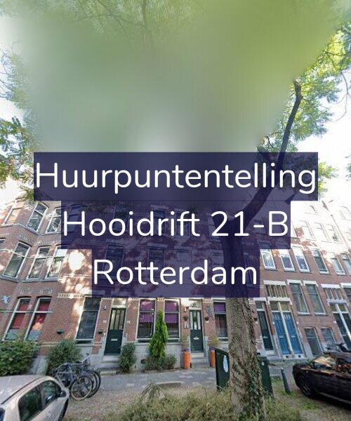 Foto gevel Huurpuntentelling voor Hooidrift 21-B, Rotterdam