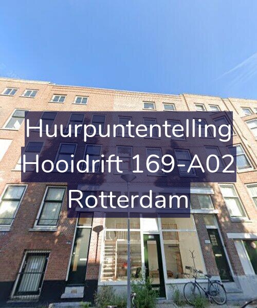 Foto gevel Huurpuntentelling voor Hooidrift 169-A02, Rotterdam