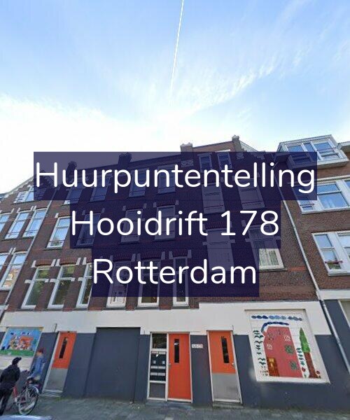 Foto gevel Huurpuntentelling voor Hooidrift 178, Rotterdam