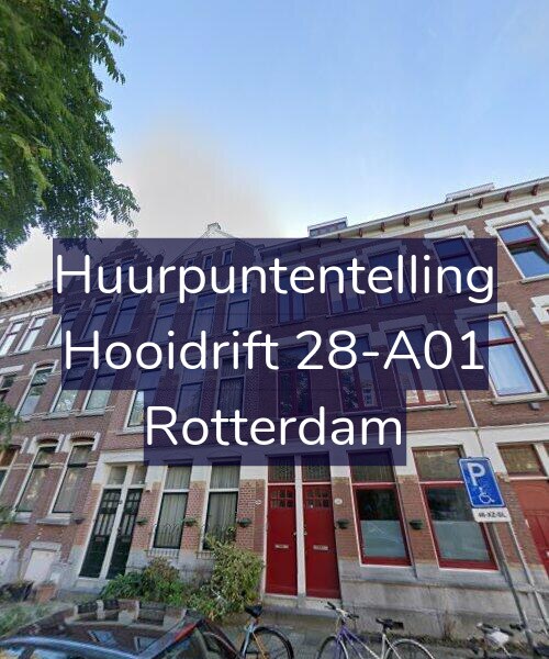 Foto gevel Huurpuntentelling voor Hooidrift 28-A01, Rotterdam