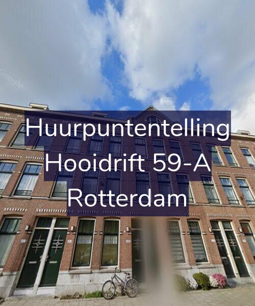 Foto gevel Huurpuntentelling voor Hooidrift 59-A, Rotterdam