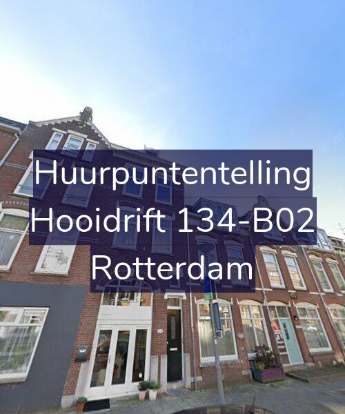 Foto gevel Huurpuntentelling voor Hooidrift 134-B02, Rotterdam
