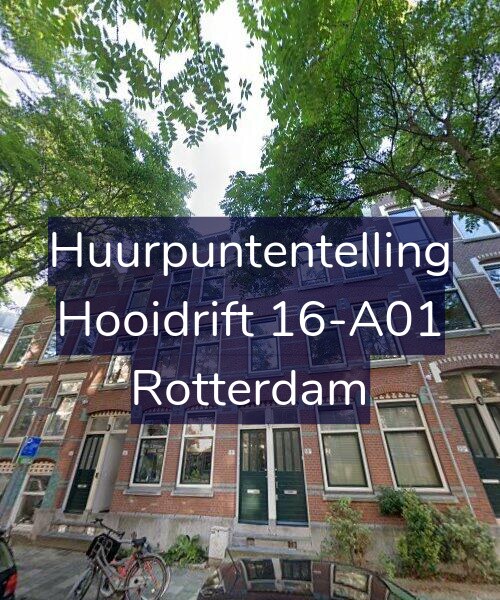 Foto gevel Huurpuntentelling voor Hooidrift 16-A01, Rotterdam