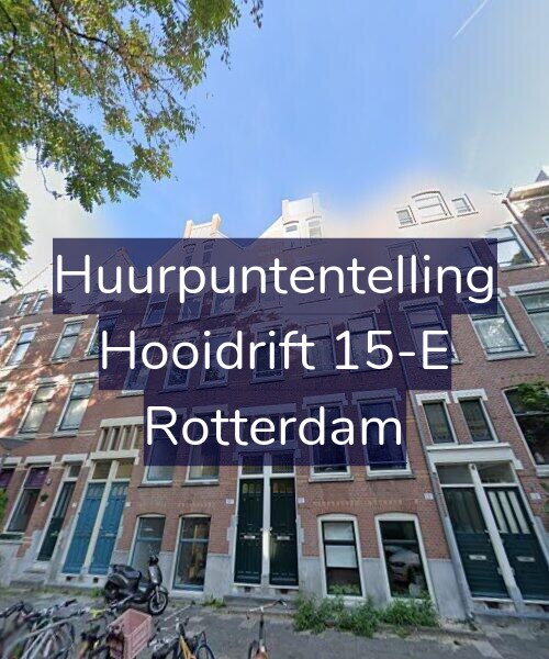 Foto gevel Huurpuntentelling voor Hooidrift 15-E, Rotterdam