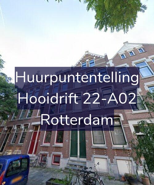Foto gevel Huurpuntentelling voor Hooidrift 22-A02, Rotterdam