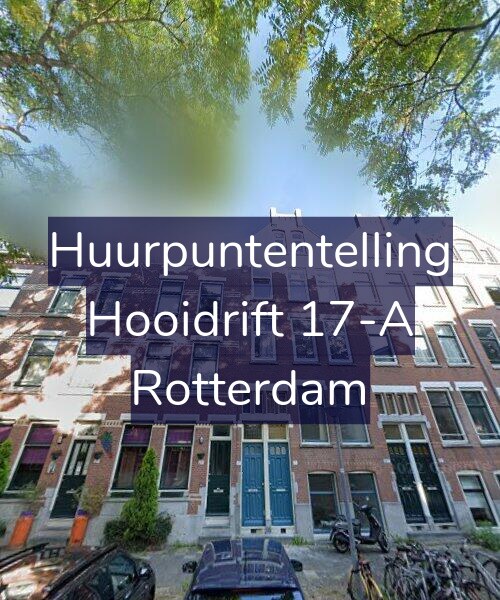 Foto gevel Huurpuntentelling voor Hooidrift 17-A, Rotterdam