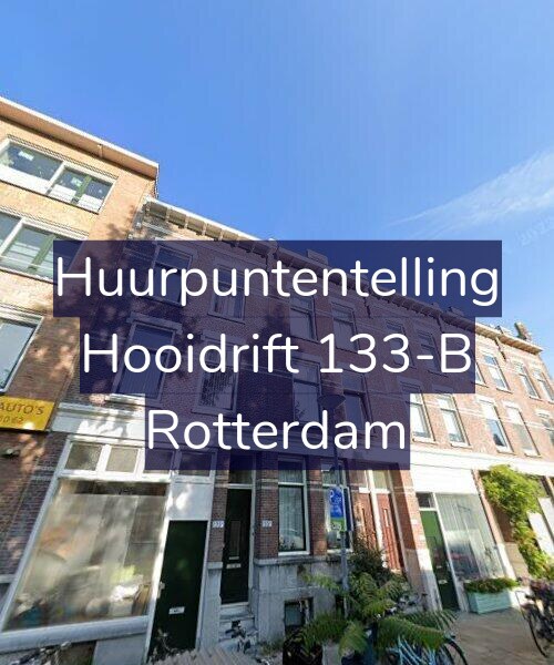 Foto gevel Huurpuntentelling voor Hooidrift 133-B, Rotterdam