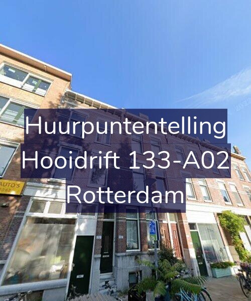 Foto gevel Huurpuntentelling voor Hooidrift 133-A02, Rotterdam