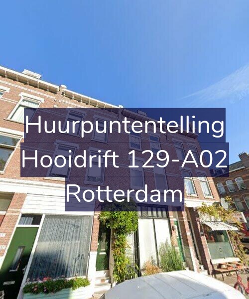 Foto gevel Huurpuntentelling voor Hooidrift 129-A02, Rotterdam