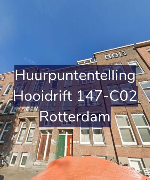 Foto gevel Huurpuntentelling voor Hooidrift 147-C02, Rotterdam