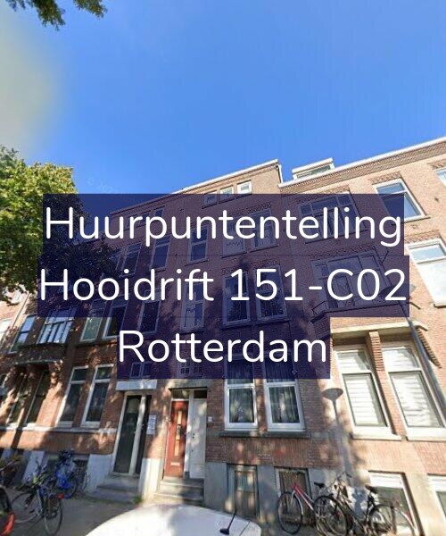 Foto gevel Huurpuntentelling voor Hooidrift 151-C02, Rotterdam