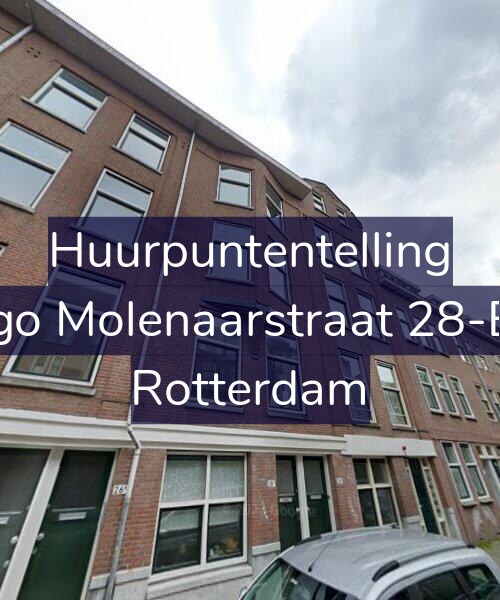 Foto gevel Huurpuntentelling voor Hugo Molenaarstraat 28-B03, Rotterdam