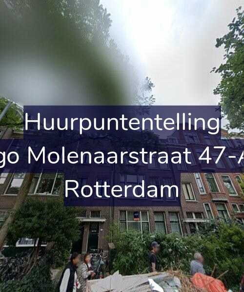 Foto gevel Huurpuntentelling voor Hugo Molenaarstraat 47-A02, Rotterdam