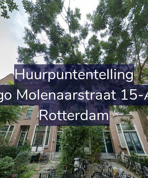 Foto gevel Huurpuntentelling voor Hugo Molenaarstraat 15-A01, Rotterdam