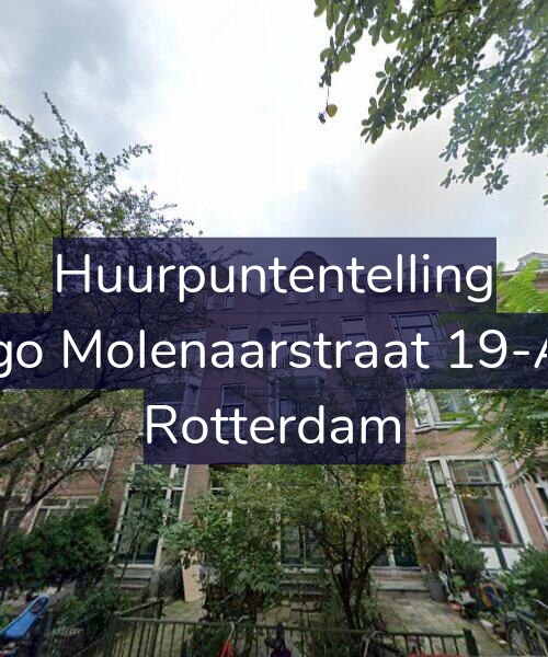 Foto gevel Huurpuntentelling voor Hugo Molenaarstraat 19-A02, Rotterdam