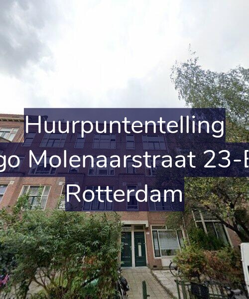 Foto gevel Huurpuntentelling voor Hugo Molenaarstraat 23-B02, Rotterdam