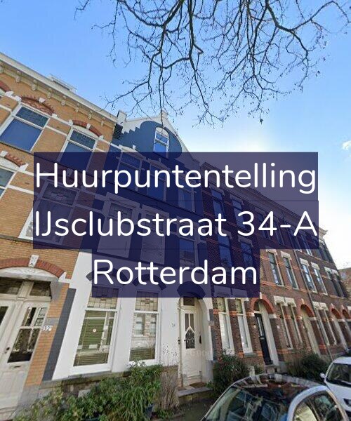 Foto gevel Huurpuntentelling voor IJsclubstraat 34-A, Rotterdam
