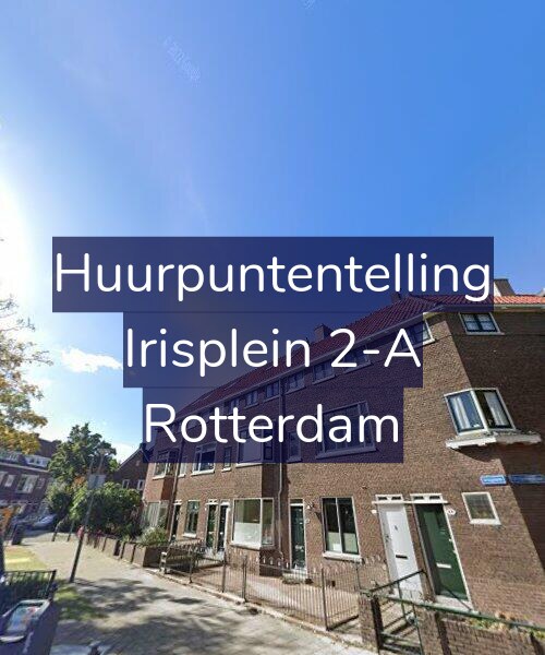 Foto gevel Huurpuntentelling voor Irisplein 2-A, Rotterdam