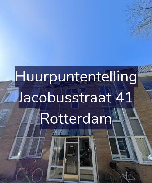 Foto gevel Huurpuntentelling voor Jacobusstraat 41, Rotterdam