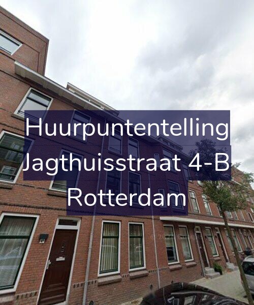 Foto gevel Huurpuntentelling voor Jagthuisstraat 4-B, Rotterdam