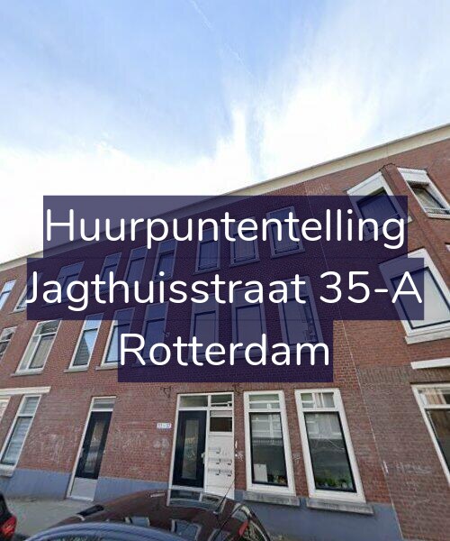 Foto gevel Huurpuntentelling voor Jagthuisstraat 35-A, Rotterdam