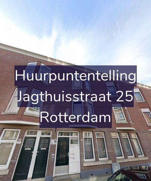 Foto gevel Huurpuntentelling voor Jagthuisstraat 25, Rotterdam